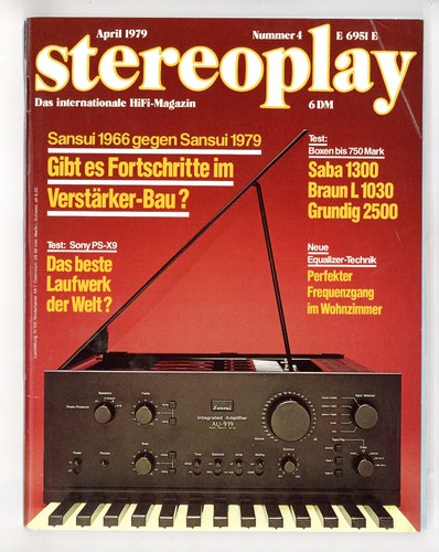 Stereoplay 1979 scott 480 - 480, a