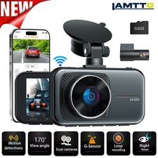 Lamtto 3" 4K+1080P Dual Dash