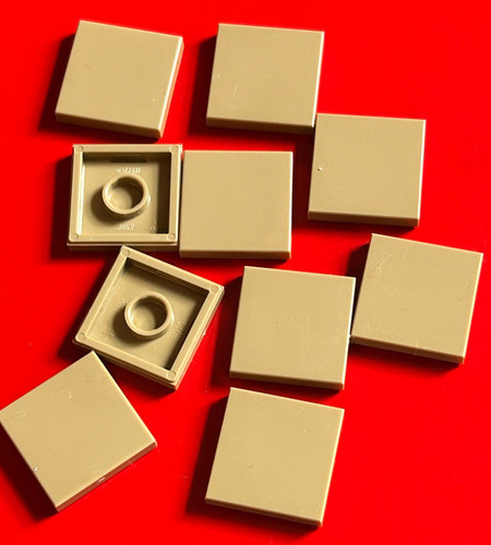 Lego 3068 fliesen platten - 10,