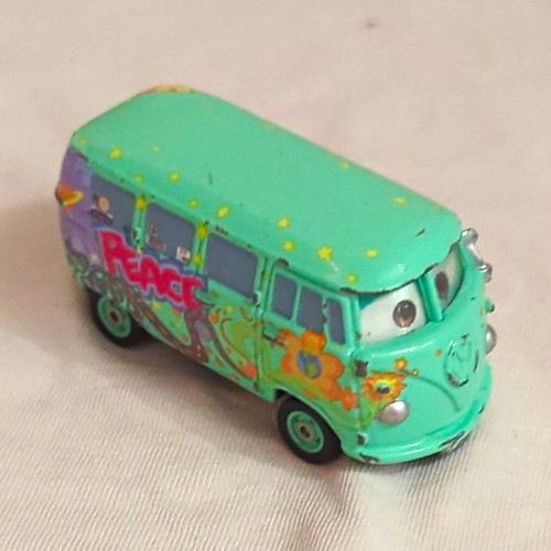 Disney cars bus bully hippie - disney,
