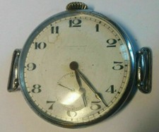 Rar: Original J. Calame-Robert / Schweiz Historische Große Fliegeruhr -1900 -TOP