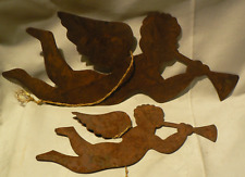 Edel-Rost Engel groß 53 x 21 cm und mittel 37 x 14 cm