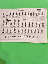 ELASTOLIN Katalog 30er J. Figuren Wildwest Fahrzeuge Kanonen - Leyla Lineol