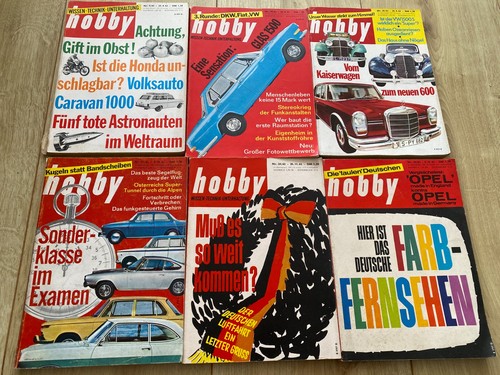 Hobby original heft 1963 - hobby,