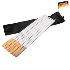 Edelstahl Kebabspieße 60cm 2