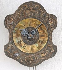 Wanduhr Stiluhr 1954 Barock