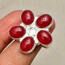 Roter Onyx Edelstein 925