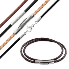 Lederband Leder-Kette Halsband