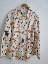 Damen Bluse✭Safari Tiere ,GR.XL neu