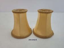 2x Lampenschirme Gold