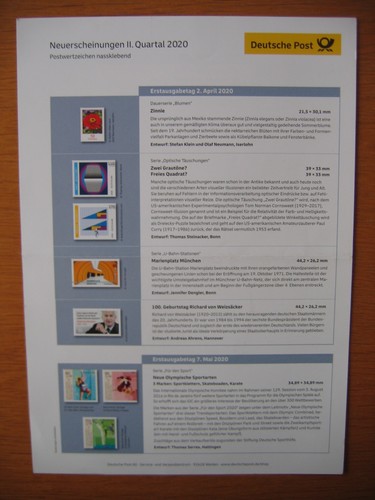 Pwz deutsche post philatelie - deutsche,