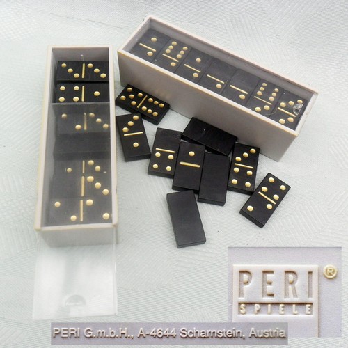 Altes domino spiel miniatur - spiel,