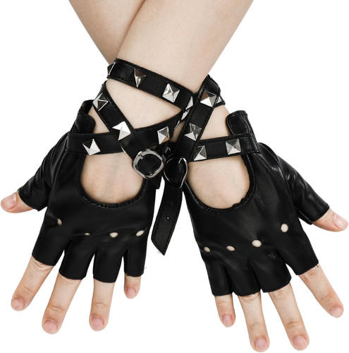 Paar punk handschuhe - paar,