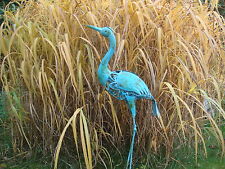 LED Solar-Kranich 92cm Garten Metall Solarlampe Solarleuchte Deko Lampe  