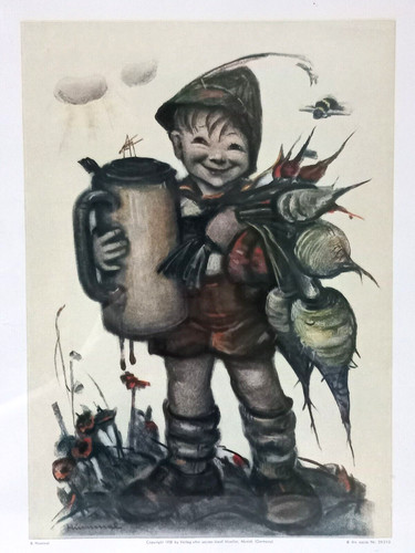 Goebel hummel kunstdruck 1938 - hummel,