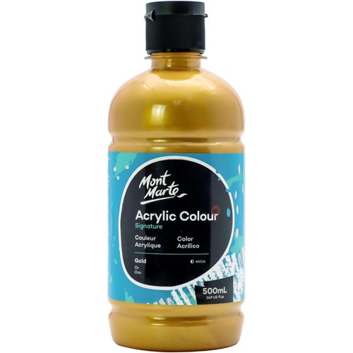 Acrylfarbe gold 500ml - gold,