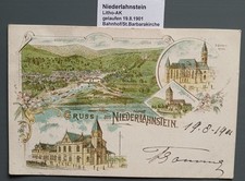 Niederlahnstein Litho-AK