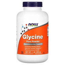 NOW Foods Glycin, reines