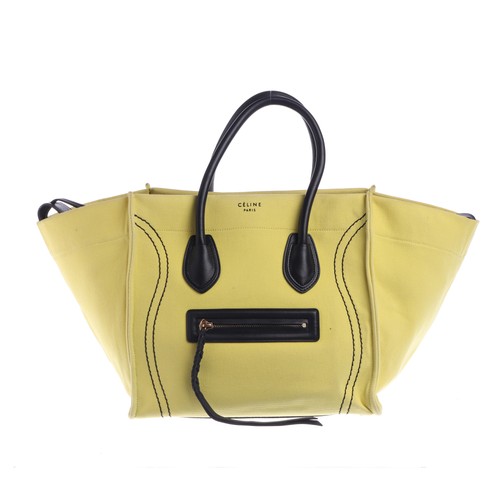 Shopper céline gelb schwarz - gelb,