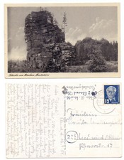 98980 - Schierke am Brocken - Feuerstein - Ansichtskarte, gelaufen 17.4.1951