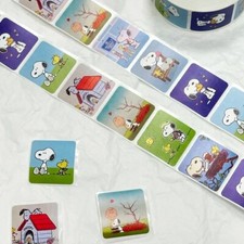 500 Stück Snoopy Sticker Aufkleber l Kreative Deko Cartoon Set The Peanuts Fan