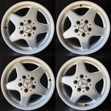 4 Alufelgen 7X15 MERCEDES-BENZ 190er W201  C-Klasse W202 W203 E-Klasse W124 uvm.