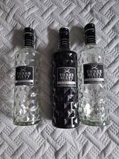 Three Sixty 2x Original 1 x Black 42 Vodka 0,7 Liter leere Flaschen gebraucht