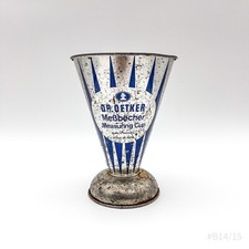 Vintage Dr. Oetker Messbecher 50er Jahre Measuring Cup Nr. 2825 Made in Germany 