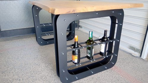 Tischgestell weinregal aus - tischgestell,