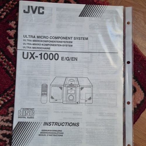 Jvc 1000 - jvc, ux-1000