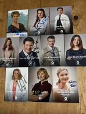 Original Signaturen Autogramme Unterschriften ARD Serie FAMILIE DR. KLEIST
