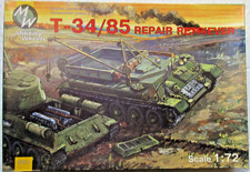 Bausatz russ. Bergepanzer T 34/85 von MW im Maßstab 1/72