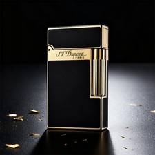 Schwarz gold feuerzeug - schwarz&gold,