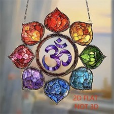 2D Sonnenfänger Mandala Om