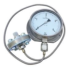 Wika 316SS Druckanzeige Manometer für industriellen Einsatz 0-4 bar Wika 316SS D