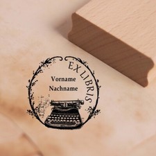 Ex Libris Stempel mit Name -