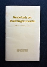Wanderkarte des Vorderbregenzerwaldes 1:25.000 - Zeichnung: Rudolf Schertler