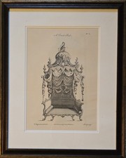 Gerahmtes Chippendale Möbel