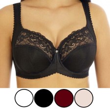 Bügel BH große Größen breite gepolsterte Träger Damen Dessous 75-115 B-J