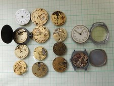 Uhren Ersatzteile Uhrwerke Frühe Armbanduhren EVKOB-Josmar BFG