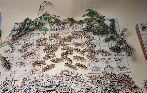 Weihnachtsmarkt set - ,