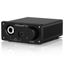 Mini Kopfhörerverstärker HiFi Stereo Headphone Amp 3.5mm / 6.35mm-Klinke 24-600Ω