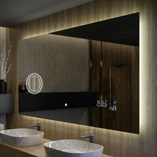 Badspiegel mit LED Beleuchtung | 80x60 100x80 120x60 120x70 120x80 140x80 | M58