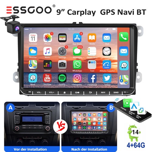 Autoradio carplay 64gb - 9"autoradio,