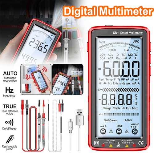Digital multimeter voltmeter - digital,
