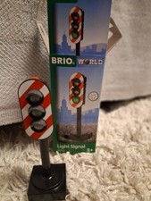 Brio World Eisenbahn Zubehör Lichtsignal Ampel 33743