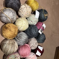 Wollpaket Handgefärbte Garne Fingering 19 Knäule je ca 350-400m