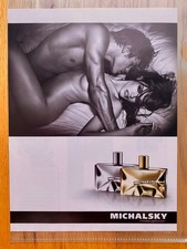 Michalsky Frau & Mann im Bett Fragrance Parfum Original 2010 Vintage Ad Werbung