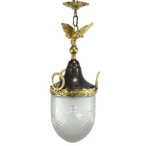 Art nouveau lamp - ceiling,
