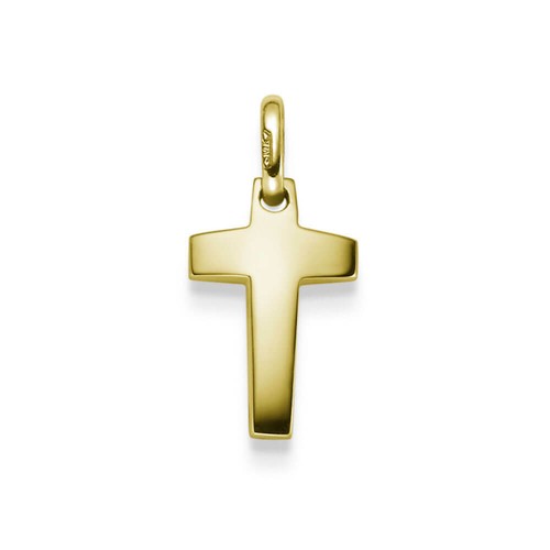 Anhänger kreuz 22x10mm aus - 22x10mm,